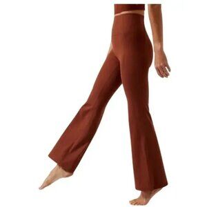 Athleta Salutation Stash Flare Pants Mahogany Sz Large